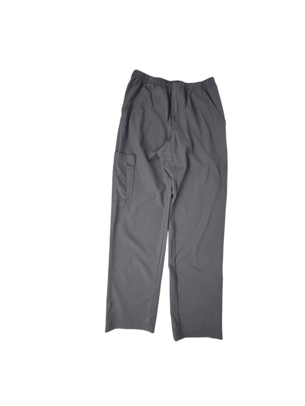 Skechers by Barco Women's Pewter Gray Cargo Scrub Pants Size S